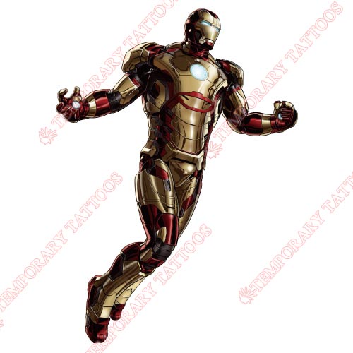 Iron Man Customize Temporary Tattoos Stickers NO.203